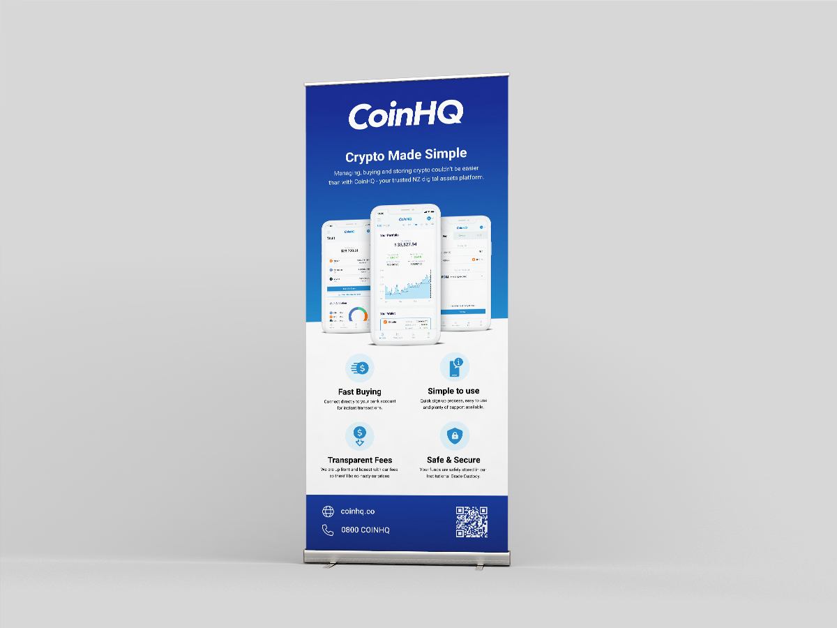 large banner for events