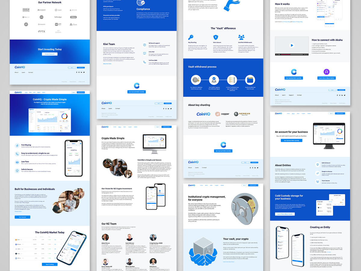 website designs for desktop