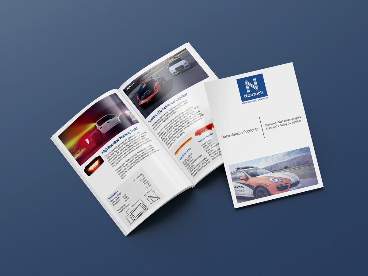 Nautech brochure on lightbar products