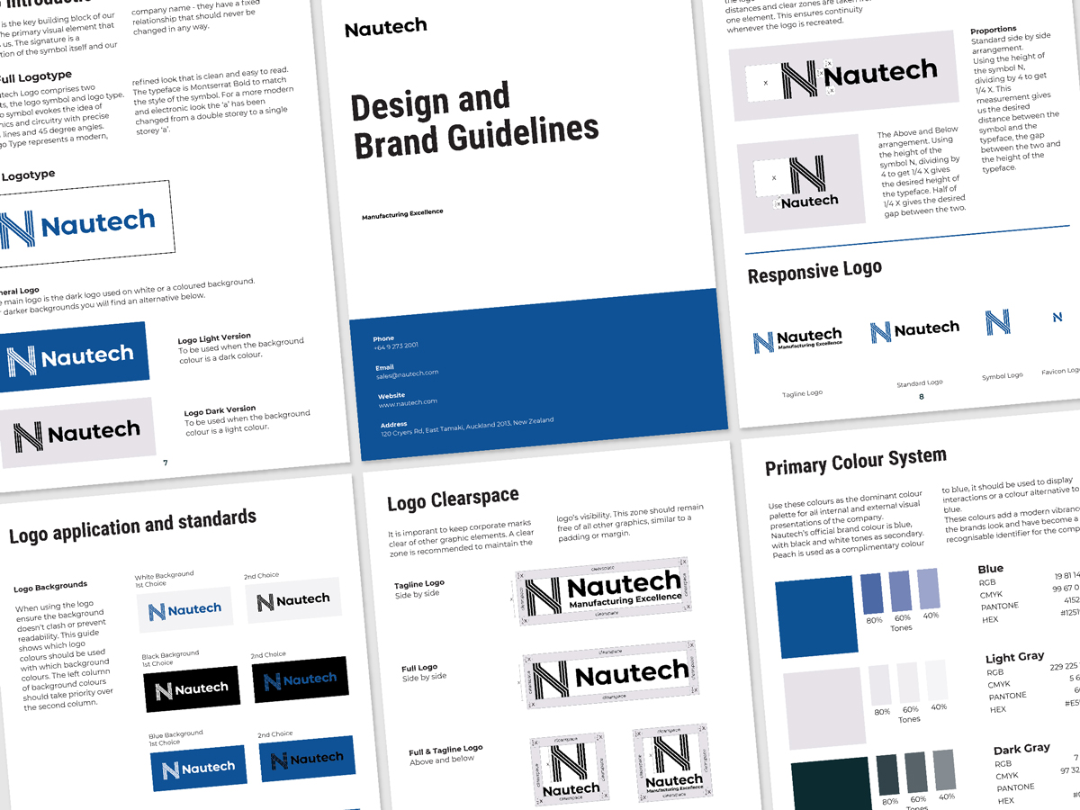brand manual design