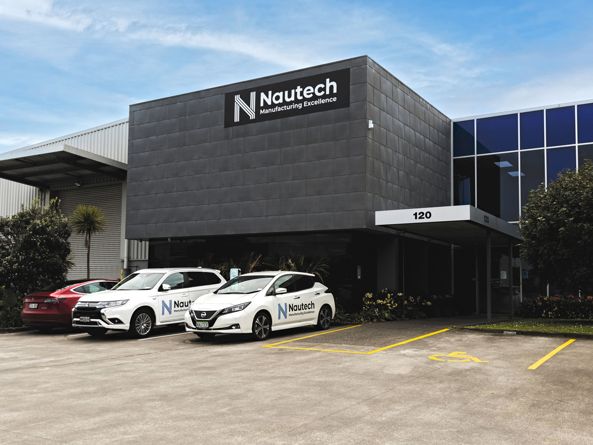 logo redesign for the building sign and car wraps